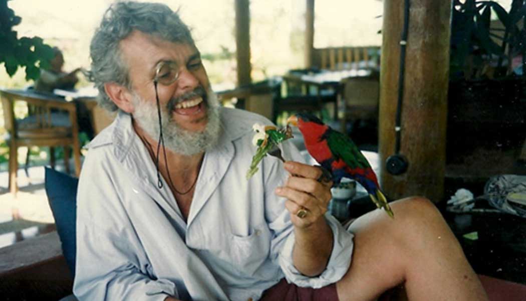 The late filmmaker and adventurer Lorne Blair ... and friend.